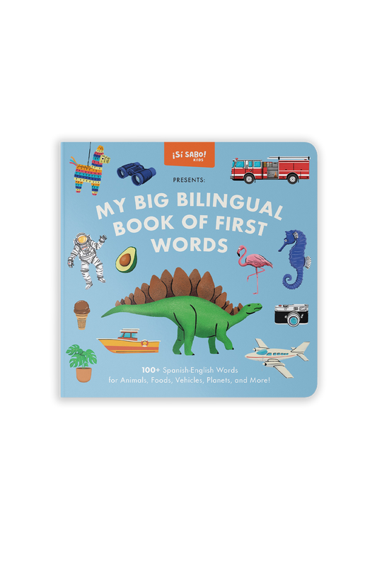 My Big Bilingual Book of First Words available at Blue Star Press