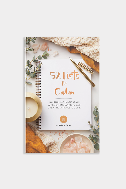 52 Lists for Calm Journal by Moorea Seal