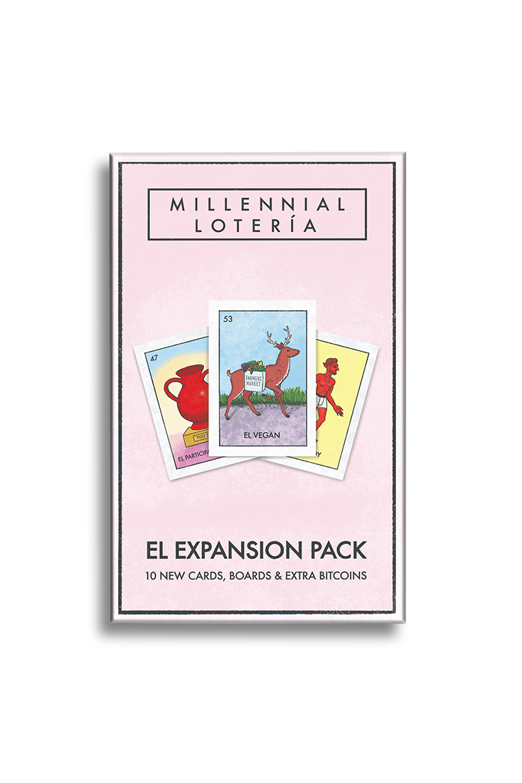 Millennial Lotería El Expansion Pack by Mike Alfaro