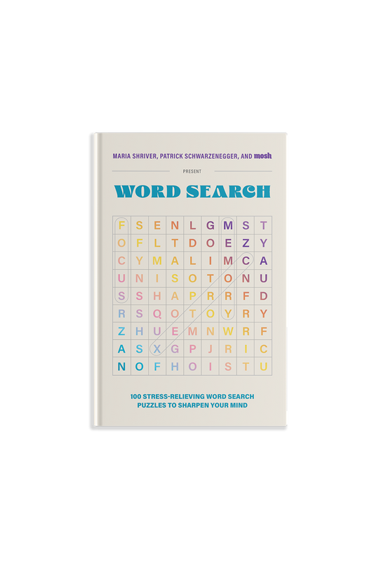 Maria Shriver, Patrick Schwarzenegger, and MOSH Present: Word Search