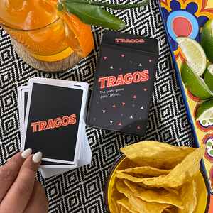 Tragos Original Party Card Game available at Blue Star Press