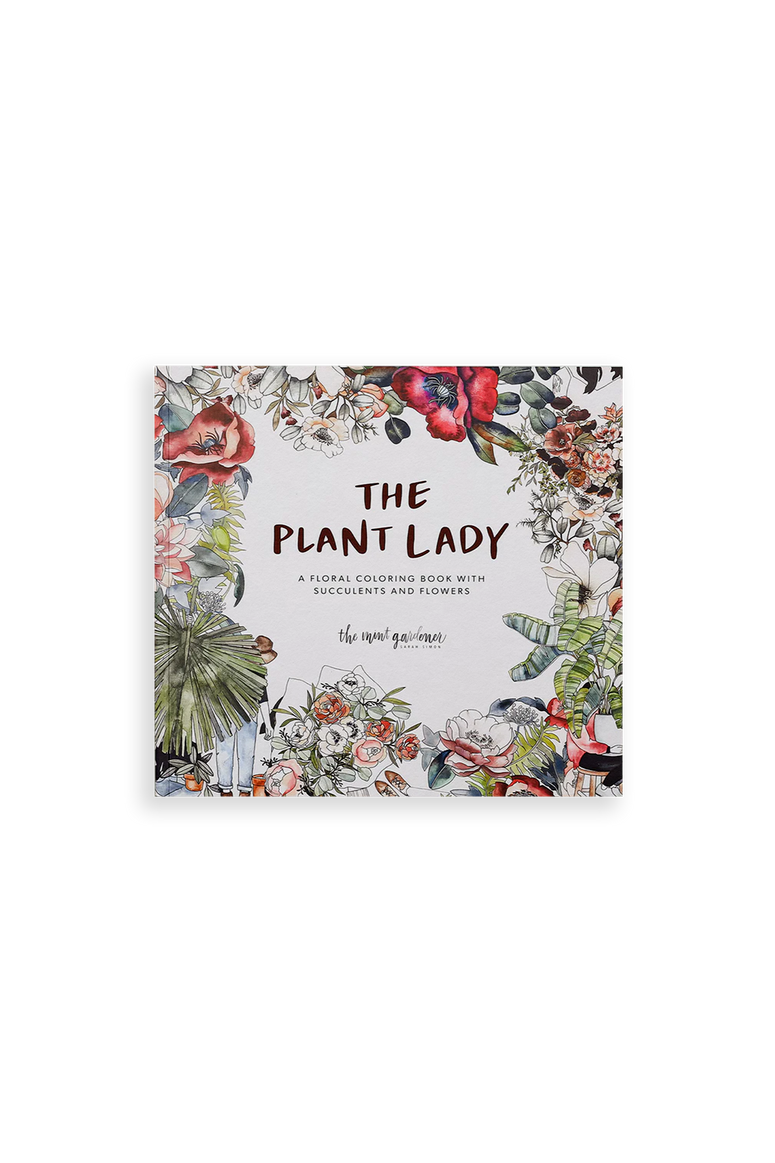 Plant Lady: A Coloring Book