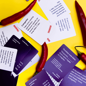 Tragos Espicy R-Rated Adult Bilingual Party Game