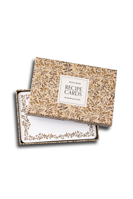 Recipe Cards available at Blue Star Press